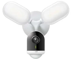 TP-Link išmanioji prožektoriaus kamera, IP apsaugos kamera, lauko, laidinė ir belaidė, 2800 lm, 5000 K, sieninė