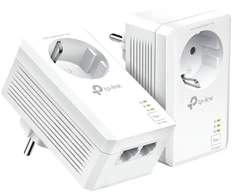 Maršrutizatorius Adapteris powerline TP-Link Karta jungiama į tinklą do PowerLine TL-PA7027P KIT (EU) 1000 Mbit/s Przewodowa sieć LAN Baltas 2 vnt.