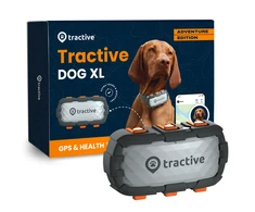 Tractive GPS XL sekimo įrenginys šunims, GPS, Bluetooth, iki 1 mėnesio baterija, TG4XL