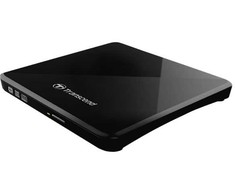 Nešiojamas DVD įrašymo įrenginys „Transcend“, juodas, juodas, DVD±R/RW, USB 2.0, CD-R, DVD+R, DVD+R DL, DVD+RW, DVD-R, DVD-R DL, DVD-RAM, DVD-RW, 5–40 °C, 142,8 mm