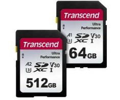 Atminties kortelė Transcend SDXC 340S 64GB Class 10 UHS-I U3 A2 V30