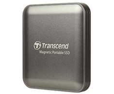 Kietasis diskas Transcend ESD420, 1 TB, USB Type-C, 2000 MB/s, 20 Gbit/s, Apsauga slaptažodžiu, Pilka