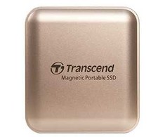 TRANSCEND 1TB Išorinis kietasis diskas SSD ESD420G USB 20Gbps Type C Magsafe Gold