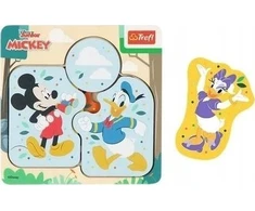 Trefl medinė dėlionė Mickey Mouse &amp; Friends 6vnt TREFL