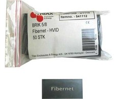 Triarca As TRIARCA BRICK Baltas FIBERNET skirtas 3/8 dydžio KS spintelėms