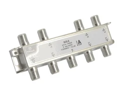 Triax SCS 8, Kabelio skirstytuvas, 75 O, 5–2400 MHz, Pilkas, Lizdas, F tipo