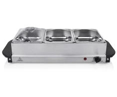 Tristar BP-6283 Buffet Server, 200 W, 230 V, 50 / 60 Hz, Type F (CEE 7/4), Juodas, Nerūdijantis plienas, 0.8 m