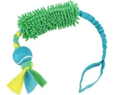 Trixie TX-34705 SZARPAK ŠUNIUI BUNGEE TUGGER su kamuoliu ir šluoste + amortizatorius 85cm
