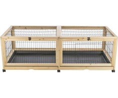 Trixie 62487, Farm, Guinea pig, Rabit, Wood, Metal, Wood, 1500 mm, 600 mm