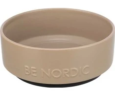 Trixie Be Nordic dubenėlis Taupe Ceramika/Guma 1,2l