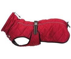 Trixie Minot paltas, S: 40 cm: 40-64 cm, raudonas