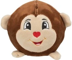 Trixie beždžionėlė, apvali, pliušinė, 11 cm
