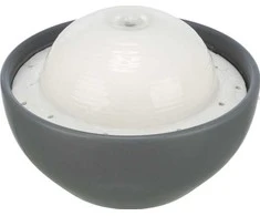 Trixie Vital Dome drinking fountain, 1.5 l/20×10×20 cm, pilkas/baltas