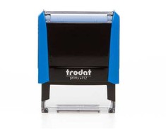 Wedo Trodat trodat Stempel Printy Typom 4.0/DB Himmel bl+Kis schw 4912
