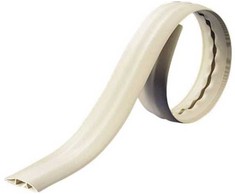 TRU COMPONENTS kabelinis tiltelis, PVC, juodas. Kanalų skaičius: 1, 1830 mm. Turinys: 1 vnt.