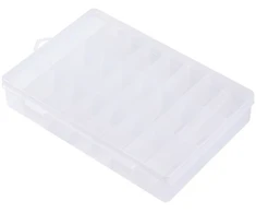 TRU COMPONENTS TC-ERB-9049 rinkinio dėžutė 210 x 140 x 38 mm, 24 skyriai