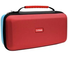 TRUST GXT 1252B XL hardcase for Nintendo Switch 2 - Raudona &amp; Mėlyna