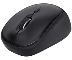 Klaviatūra Trust Computer Products „Trust TKM-360“, belaidis, radijo dažnių belaidis, membraninis, QWERTY, juodas, pridedama pelė