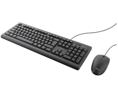 Klaviatūra Trust Computer Products Trust TKM-250 - klaviatūros ir pelės rinkinys