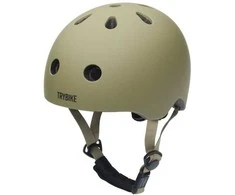 Trybike - Retro šalmas - Vintažinė matinė žalia - XS