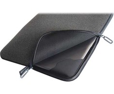 Tucano MELANGE MacBook Air 15", MacBook Pro 15", nešiojamojo kompiuterio 13/14" dėklas su neslystančiu paviršiumi, juodas, įmautės formos dėklas, 35,6 cm (14"), 182 g