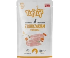 TufTuf Šunų Maistas - TUF TUF Vištienos ir Morkų Drėgnas Maistas 100g Be Glitimo