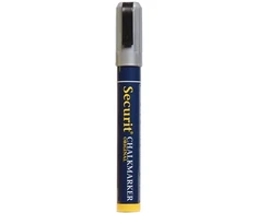 Tuschpen 1 vnt. Securit medium 2-6 mm sidabrinis, 1 vnt.