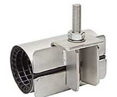 Tvarsčio įvorė 40-44x150mm - AISI316-EPDM. Vienpusis įtempimas, su rankena. AVK