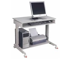Twinco Kompiuterio stalas TWIN CLICK pilkas/pilkas