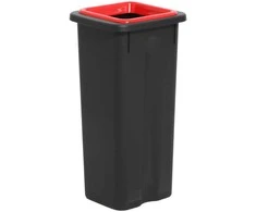 Twinco TWIN rūšiavimo šiukšliadėžė, 20 l, raudona