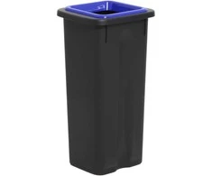 Twinco TWIN šiukšliadėžė rūšiavimui 53L – mėlyna, 3300x3300x7400mm (1 vnt.)
