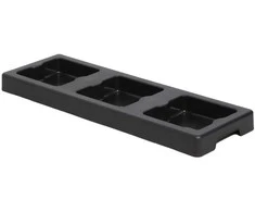 Twinco TWIN Base trio, skirtas Style šiukšliadėžėms, 3 x 53 l - juodas