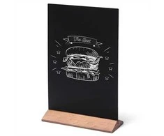 Plakatas Twinco TWIN Natura Meniu lenta stalui A4 - Šviesiai ruda šviesiai ruda 81x210x310mm (1 vnt.)