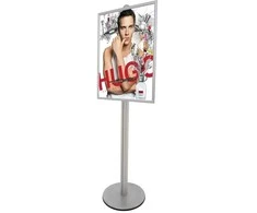 Twinco TWIN ProStand plakatas, A1, aliuminis, 450x623x1900mm (1 vnt.)