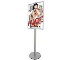 Twinco TWIN ProStand plakatas, A1, aliuminis, 450x623x1900mm (1 vnt.)