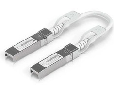 Ubiquiti tiesioginio prijungimo kabelis, automatinis sujungimas, 10G SFP+, 25G SFP28, sujungia „UniFi“ įrenginius. 0,15 m, 10 vnt. pakuotėje (7 ekv. vnt.)