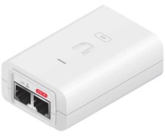 Maršrutizatorius Ubiquiti POE purkštukas Ubiquiti 48VDC, 24W W POE-48-24W-WH