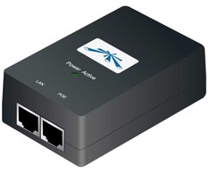 Ubiquiti POE-24-24W-G-EU, Gigabito eternetas, 10, 100, 1000 Mbit/s, Juoda, 24 V, 100–240 V, 50/60 Hz