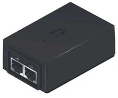 Ubiquiti POE-24-24W-G-EU, Gigabito eternetas, 10, 100, 1000 Mbit/s, Juoda, 24 V, 100–240 V, 50/60 Hz