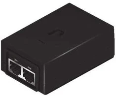 Ubiquiti POE-48-24W-G, Gigabito eternetas, 10, 100, 1000 Mbit/s, Juoda, 48 V, 100–240 V, 50/60 Hz