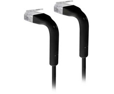 Ubiquiti UC-Patch-0.3M-RJ45-BK, 0.3 m, Cat6, RJ-45, RJ-45, juodas