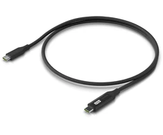 Kabelis USB Ubiquiti USB-A - USB-C 1 m Juodas (UACC-CABLE-USB-100W-1M-BK)