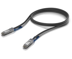 Ubiquiti UACC-DAC-QSFP28-1M InfiniBand / šviesolaidinis kabelis, juodas