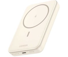 Ugreen 25208, 10000 mAh, „Power Delivery 3.0“, belaidis įkrovimas, smėlio spalvos