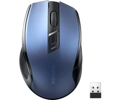 UGREEN MU006 Portable Belaidė pelė, 2.4GHz (mėlynas)