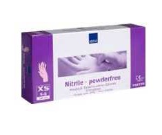Apžiūros pirštinės, ABENA Classic Sensitive, XS, rožinės, nitrilo, be pudros - (100 vnt.)