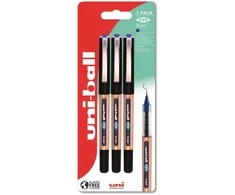 Uni-ball eye 150-Broad - 3 stk blå Rollerpenne stregbredde 1,0mm Broad