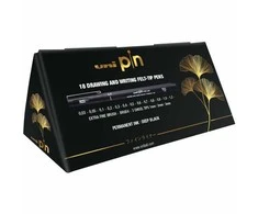 Uni - The Full Juodas Boc - Fineliner (18 vnt) (401229)