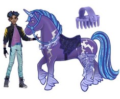 Unicorn Academy Rinkinio Vienaragio akademijos figūrėlės Roris ir Audros raitelis bei Vienaragis + Priedai Vienaragio akademija
