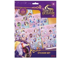 Usorteret Rinkinys naklejek Unicorn Academy 5x20
